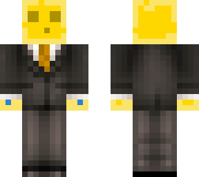 yellow suit