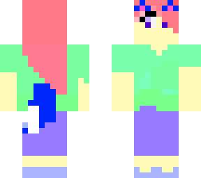 blue fox girl