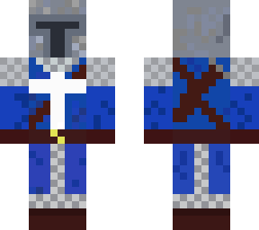 blue tabard knight