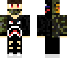 camp bape with mask