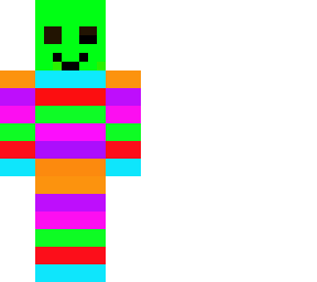 colorful alien