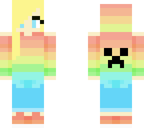 creeper hoodie girl