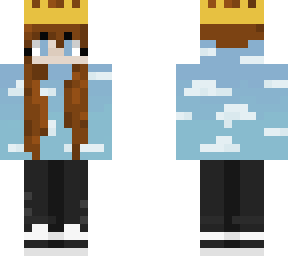 crown & cloud hoodie (edit from sorryimshy's nike boy) female version