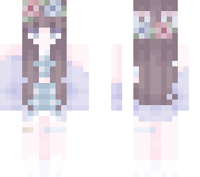 cute flower crown girl