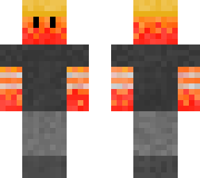 just a guy made out of fire with a crown :)