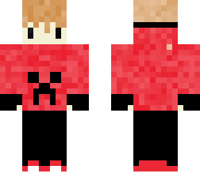 me if i wus a mincraft skin
