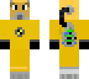 normal dude in hazmat