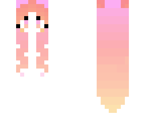 pink & orange sunset hairbase