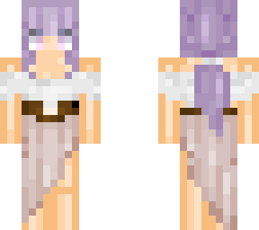 purple and orange gypsy girl