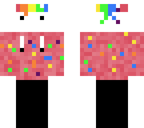 rainbow bandana with fancy rainbow hoodie