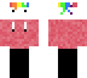 rainbow bandana with fancyhoodie