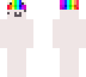 rainbow frog hat
