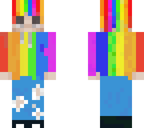 rainbow hoodie