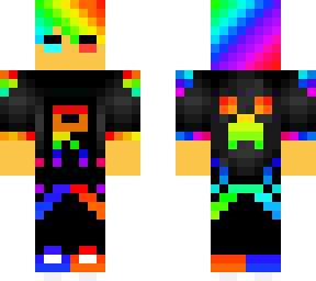 rainbow version of my avatar