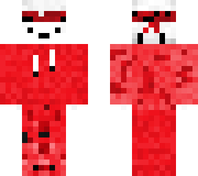 red marshmellow man