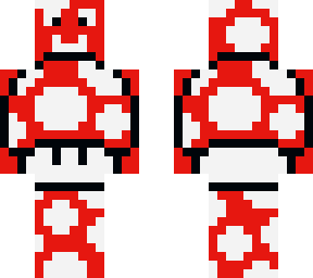 red mushroom man