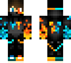 the fire and water minecraft gamer(fix)