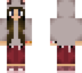 animal ear hoodie girl