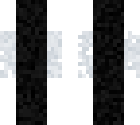 black white