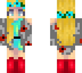 blonde girl with jumper