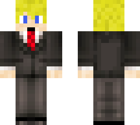blonde guy with a suit