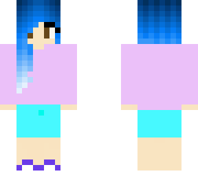 blue girl