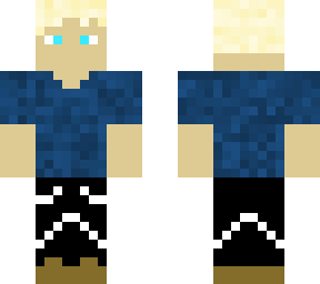 blue shirt