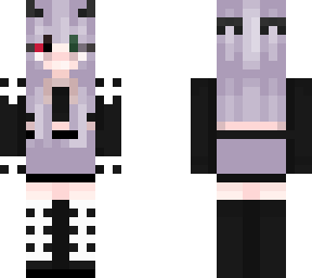 cute purple devil girl!