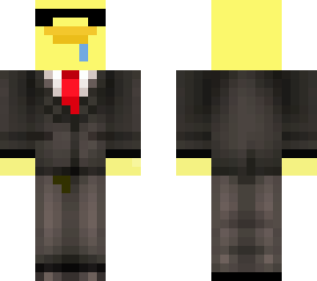 derpy duck in suit