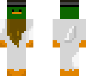 duck with fedora patch