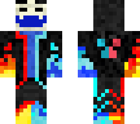 fire and ice hacker remix w/mask!