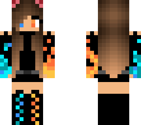 fire/ice girl