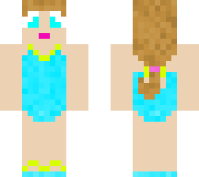 girl in a swimsuit