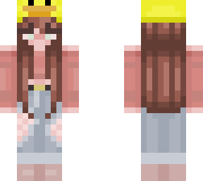 girl with duck hat