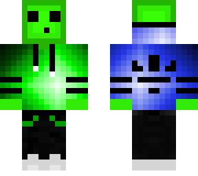green and blue fade adidas hoodie slime