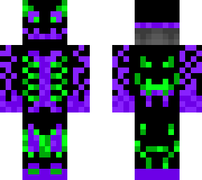 halloween madness green and purple