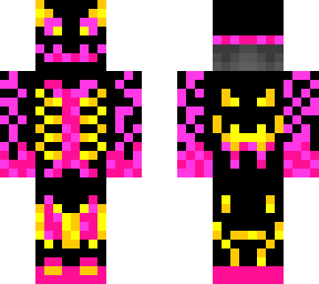 halloween madness pink and yellow