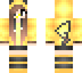 pikachu mujer bebe