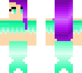 purple mermaid