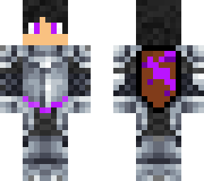 purple shield knight