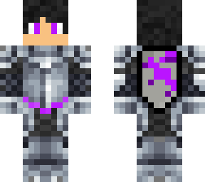 purple shield knight