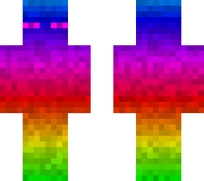 rainbow enderman (was a request)