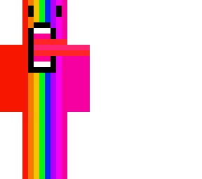 rainbow skin
