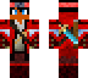 red ninja swordsman - the bloodlust suit