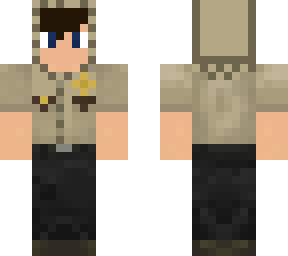 sheriff with hoodie