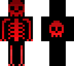 skeleton red