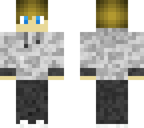 snow camo hoodie blond hair boy