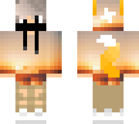 sunset fox boy