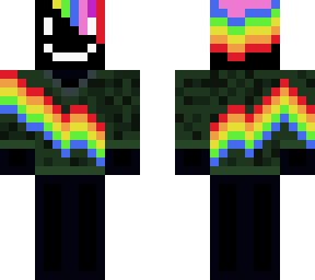 t shirt blackrainbow (edit2)