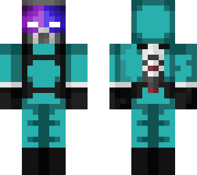 traje de proteccin azul